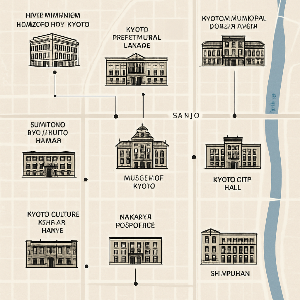 京都三条近代建築MAP